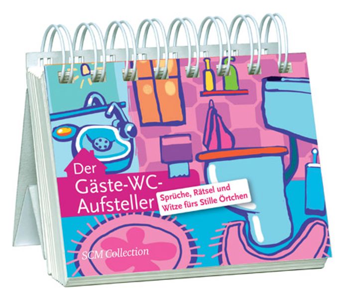   Der Gäste-WC-Aufsteller