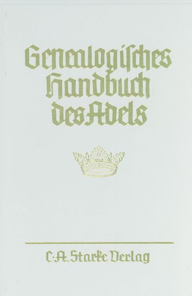  Franke Genealogisches Handbuch des Adels