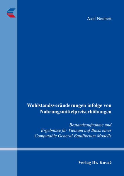Axel Neubert Neubert Wohlstandsveränderungen infolge von Nahrungsmittelpreiserhöhungen