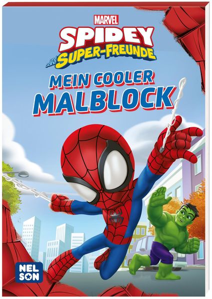   MARVEL Spidey und seine Super-Freunde: Mein cooler Malblock