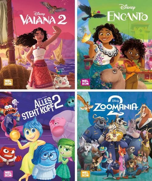   Nelson Mini-Bücher: Disney Minibücher zum Film 1-4 (Einzel/WWS)