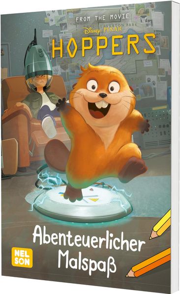   Disney Kreative Beschäftigung: Hoppers: Malblock zum Film