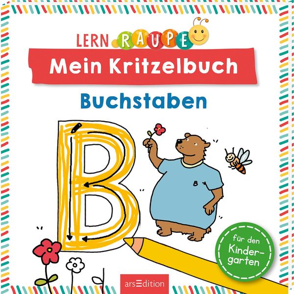  Schnabel Lernraupe – Mein Kritzelbuch Buchstaben