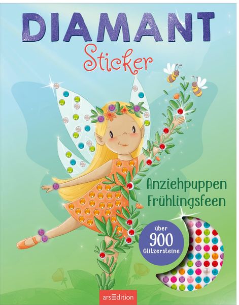  Kraus Diamantsticker Anziehpuppen – Frühlingsfeen