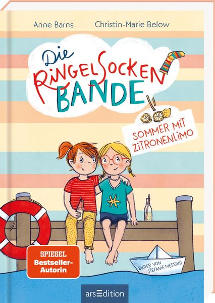 Anne Barns Christin-Marie Below Barns Die Ringelsocken-Bande – Sommer mit Zitronenlimo (Ringelsocken-Bande 1)
