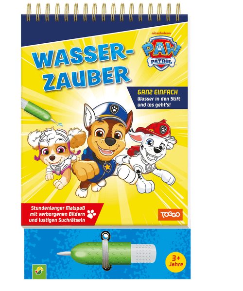   PAW Patrol Wasserzauber - Wassermalbuch ab 3 Jahre