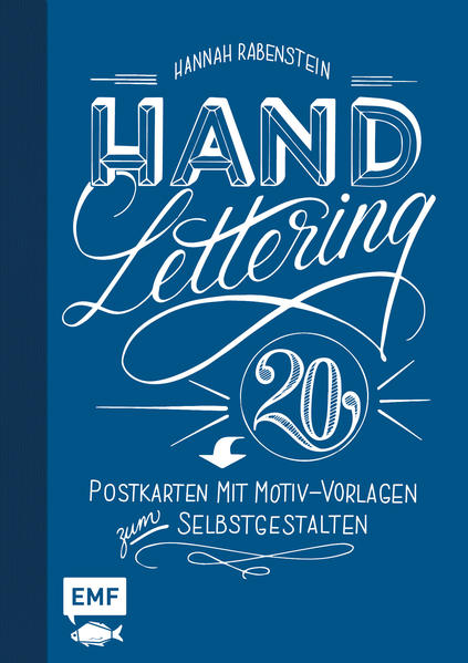 Hannah Rabenstein Rabenstein Handlettering: 20 Postkarten mit Motiv-Vorlagen zum Selbstgestalten