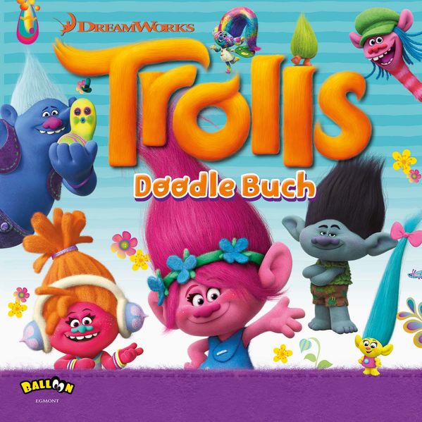 DreamWorks DreamWorks Trolls - Das Doodle Buch
