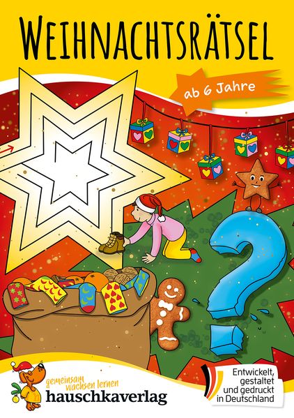Agnes Spiecker Spiecker Weihnachtsrätsel – Rätselblock ab 6 Jahre