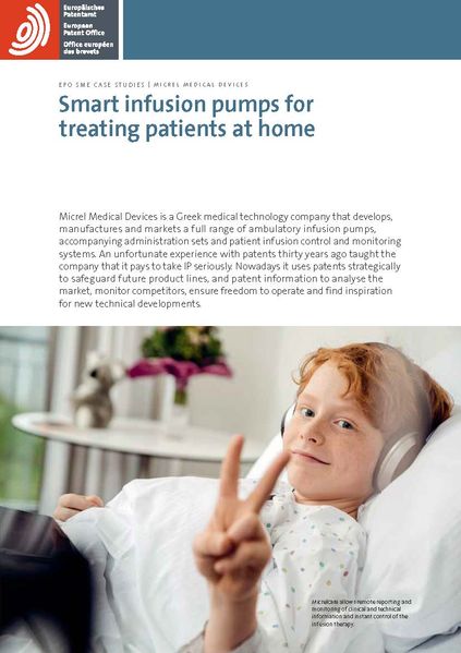   Micrel Medical Devices: Smart infusion pumps for treating patients at home