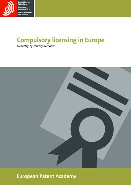   Compulsory licensing in Europe