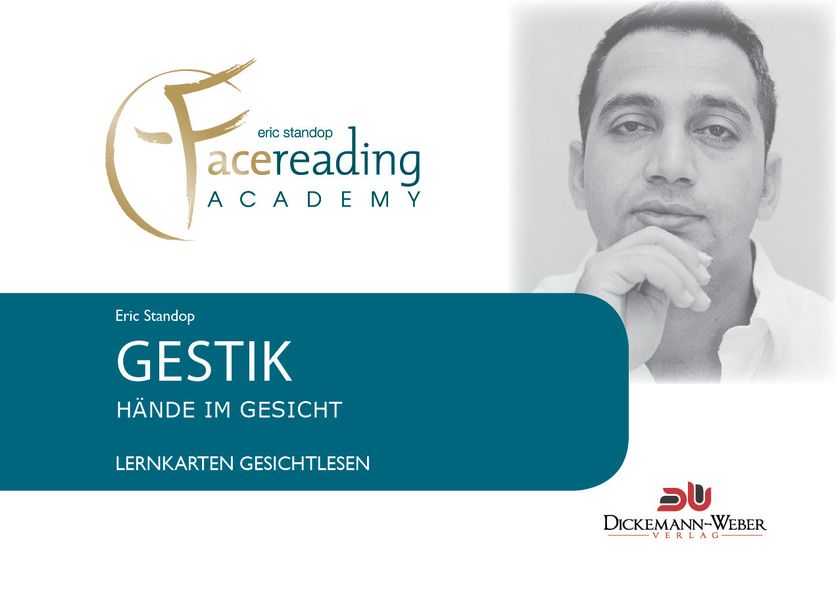Eric Standop Standop Lernkarten Gesichtlesen - Gestik - Hände im Gesicht