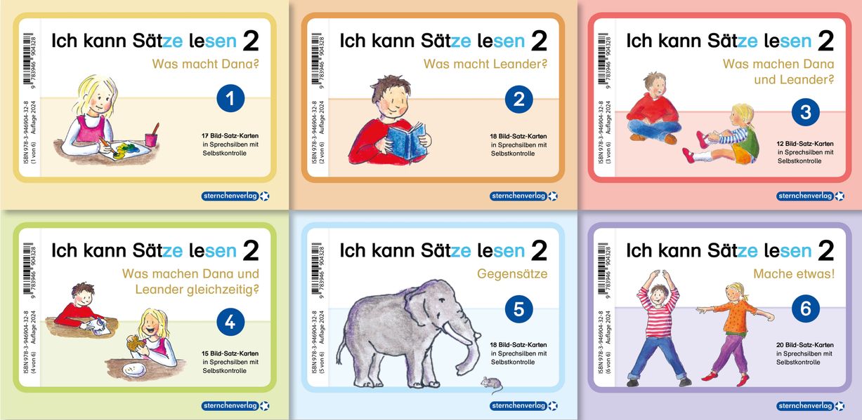 Katrin Langhans  Ich kann Sätze lesen Teil 2 in Sprechsilben mit Dana und Leander