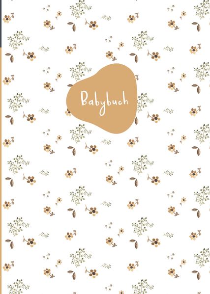   Elliet - Babybuch - Mein erstes Jahr - Blumen gelb