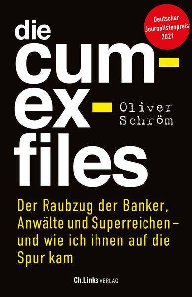 Oliver Schröm Schröm Die Cum-Ex-Files