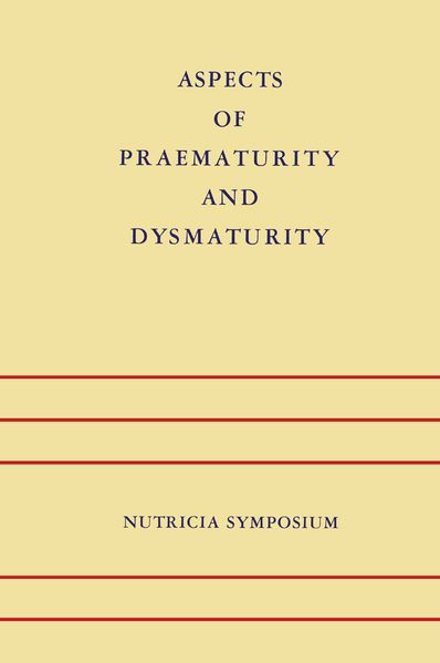  Jonxis Aspects of Praematurity and Dysmaturity