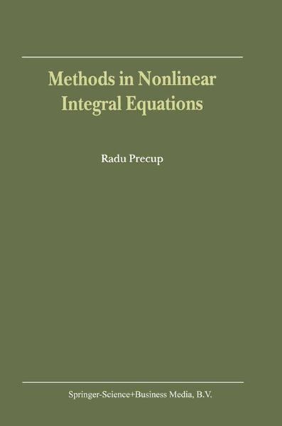 R Precup Precup Methods in Nonlinear Integral Equations