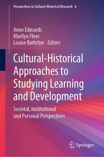 Edwards Cultural-Historical Approaches to Studying Learning and Development