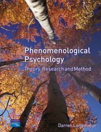 Buch Cover Phenomenological Psychology