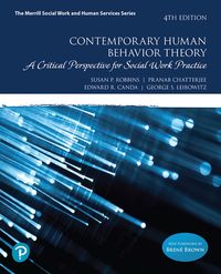 Buch Cover Contemporary Human Behavior Theory: A Critical Perspective for Social Work Practice