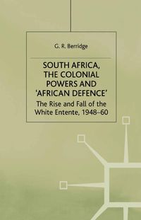 Buch Cover South Africa, the Colonial Powers and ‘African Defence’