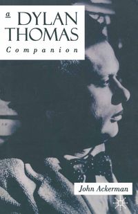 Buch Cover A Dylan Thomas Companion