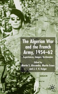 Buch Cover Algerian War and the French Army, 1954-62