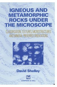 Buch Cover Igneous and Metamorphic Rocks under the Microscope