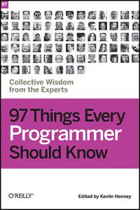Buch Cover 97 Things Every Programmer Should Know