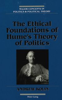 Buch Cover The Ethical Foundations of Hume's Theory of Politics