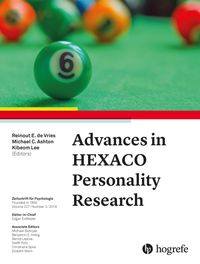 Buch Cover Advances in HEXACO Personality Research