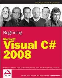 Buch Cover Beginning Microsoft Visual C# 2008