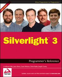 Buch Cover Silverlight 3 Programmer's Reference