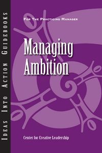 Buch Cover Managing Ambition