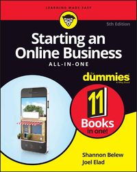 Buch Cover Starting an Online Business All-in-One For Dummies