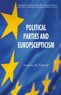 Buch Cover Political Parties and Euroscepticism