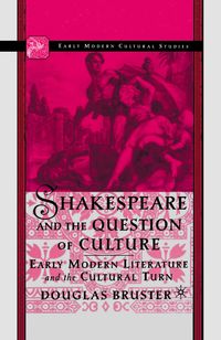 Buch Cover Shakespeare and the Question of Culture