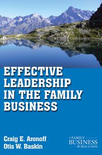 Buch Cover Effective Leadership in the Family Business