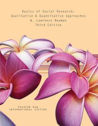Buch Cover Basics of Social Research: Qualitative and Quantitative Approaches