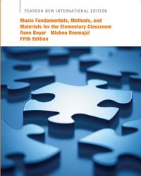 Buch Cover Music Fundamentals, Methods, and Materials for the Elementary Classroom Teacher