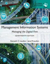Buch Cover Management Information Systems: Managing the Digital Firm, Global Edition