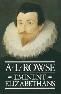 Buch Cover Eminent Elizabethans