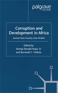 Buch Cover Corruption and Development in Africa