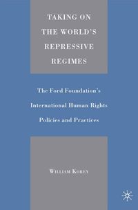 Buch Cover Taking on the World's Repressive Regimes