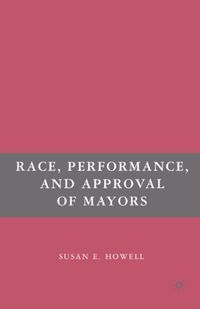 Buch Cover Race, Performance, and Approval of Mayors