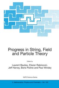 Buch Cover Progress in String, Field and Particle Theory