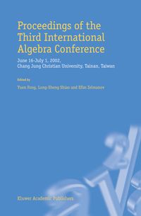 Buch Cover Proceedings of the Third International Algebra Conference