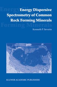 Buch Cover Energy Dispersive Spectrometry of Common Rock Forming Minerals