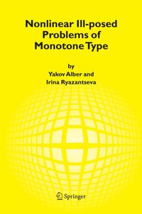 Buch Cover Nonlinear Ill-posed Problems of Monotone Type