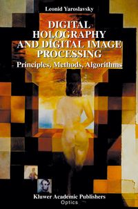Buch Cover Digital Holography and Digital Image Processing